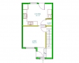 Real Estate -  2105 S. Franklin, Kirksville, Missouri - Floor plan downstairs