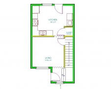 Real Estate -  2105 S. Franklin, Kirksville, Missouri - Floor Plan, Main Level