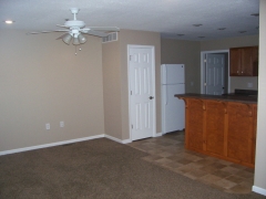 Real Estate -  205 Jefferson, Kirksville, Missouri - Living Room & Kitchen