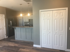 Real Estate -  408 S. Franklin, Kirksville, Missouri - Living Room and Kitchen